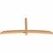 Ekena Millwork Bellingham Timber Gable Bracket, Western Red Cedar, 84"W x 35"H x 3 1/2"D x 3 1/2"F, 10/12 Pitch GBW084X35X0404BEL00SWR - alternate 4